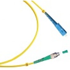 Оптический патч-корд SC/APC -ST/UPC 3 метра желтый 