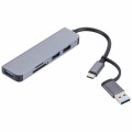USB C HUB, 5 in 1 USB C Adapter BYL-2103TU