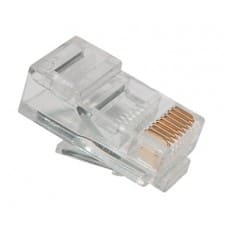 Коннектор RJ45 UTP Cat.5e 8P8C-1U